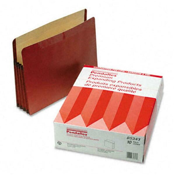 Esselte Pendaflex 3 1/2 Expansion File 1Straight Cut Red Fiber/Manila Letter 10/Pack 85343